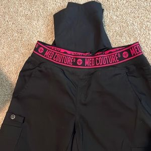 Med couture scrub pant XS